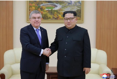 Chủ tịch IOC gặp nhà lãnh đạo Kim Jong-un