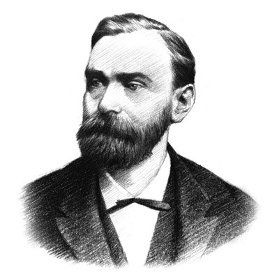 Alfred Nobel and the Nobel Prize history legend