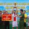 Đội bóng Công an phường Chương Dương vô địch giải quận Hoàn Kiếm 2020