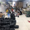 Bắt quả tang cơ sở sản xuất dép nghi nhái thương hiệu Adidas