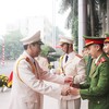 805 tân sỹ quan Cảnh sát Việt Nam và Lào nhận nhiệm vụ tại công an các địa phương