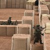 Lực lượng giữ gìn hòa bình Nga xây dựng hệ thống công sự ở Karabakh