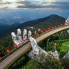 Ngắm không biết chán những khoảnh khắc tuyệt đẹp của Cầu Vàng