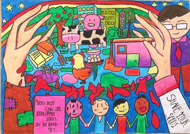 Vẽ Tranh Gia Đình Dọn Dẹp Tết Vẽ Tranh Giúp Đỡ Nhau  Draw my family   YouTube