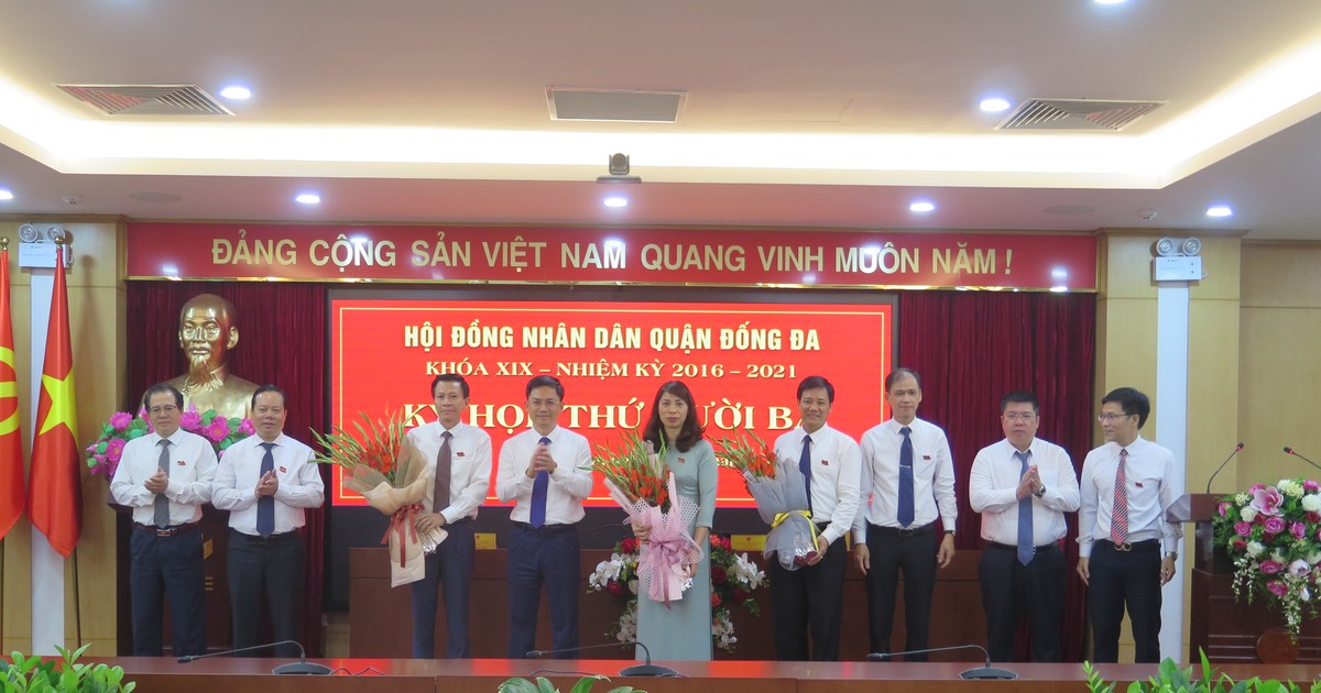 Ông Đặng Việt Quân được bầu giữ chức Chủ tịch UBND quận Đống Đa | Báo ...