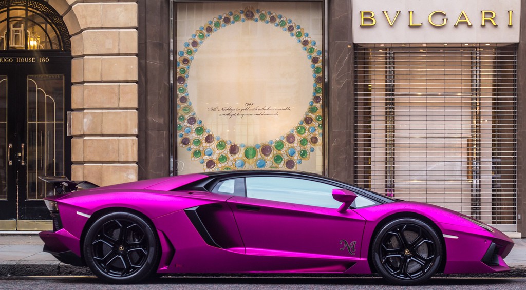 Hình ảnh siêu xe Lamborghini Aventador bị 