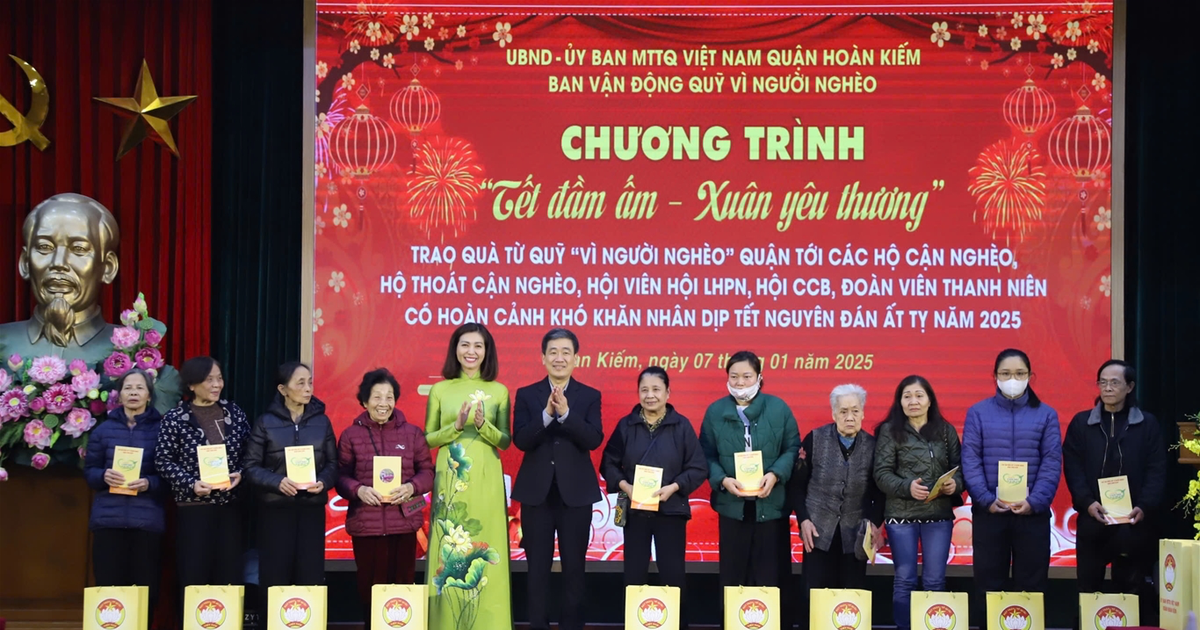 Chăm lo cho người có hoàn cảnh khó khăn dịp Tết Nguyên đán Báo điện