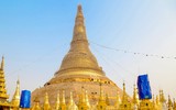 Khám phá ngôi chùa được làm từ 70 tấn vàng linh thiêng nhất Myanmar