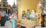 Khám phá ngôi chùa được làm từ 70 tấn vàng linh thiêng nhất Myanmar