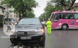 Hình ảnh vụ tai nạn giao thông ở ngã tư trung tâm Thủ đô khiến nhiều người suy nghĩ