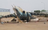 Không quân một nước châu Phi bị phá hủy, đối thủ nào mạnh quá vậy?