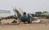 Không quân một nước châu Phi bị phá hủy, đối thủ nào mạnh quá vậy?
