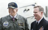 Ông Trump bàn giao siêu hàng không mẫu hạm 13 tỷ USD, Mỹ tiếp tục bá chủ đại dương