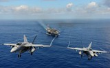 [ẢNH] Tiêm kích hạm mạnh nhất thế giới của Mỹ vừa lao xuống biển Nhật Bản sau khi va chạm với KC-130J