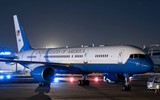 [ẢNH] Lý do chuyên cơ Air Force Two Mỹ đậu tại Đà Nẵng khi Tổng thống Trump đến Hà Nội