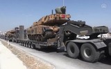 [ẢNH] Syria pháo kích bắn tan xác xe tăng Thổ Nhĩ Kỳ ngay khi chưa kịp tham chiến