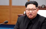 [ẢNH] Chủ tịch Triều Tiên Kim Jong-un bất ngờ dự khánh thành 1 nhà máy sản xuất phân bón