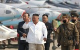 [ẢNH] Chủ tịch Triều Tiên Kim Jong-un bất ngờ dự khánh thành 1 nhà máy sản xuất phân bón