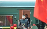 [Ảnh] Những khoảnh khắc ấn tượng nhất của Chủ tịch Kim Jong-un khi vừa đến Việt Nam