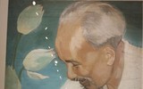 [Ảnh] Những bức tranh cổ động tuyệt đẹp vẽ Chủ tịch Hồ Chí Minh