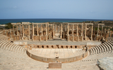 Khám phá tàn tích thành phố cổ La Mã Leptis Magna tráng lệ được bảo tồn 