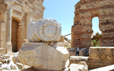 Khám phá tàn tích thành phố cổ La Mã Leptis Magna tráng lệ được bảo tồn 