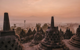 Khám phá vẻ đẹp độc đáo ngôi đền thiêng Borobudur, tinh xảo trong từng nét chạm khắc