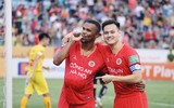 Khoảnh khắc đẹp ngày Công an Hà Nội đăng quang V-League