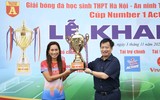 Toàn cảnh khai mạc Giải bóng đá học sinh THPT Hà Nội - An ninh Thủ đô 2024