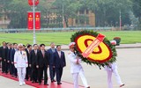 Lãnh đạo Đảng, Nhà nước và các ĐBQH viếng Lăng Chủ tịch Hồ Chí Minh trước kỳ họp Quốc hội