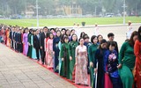 Hình ảnh lãnh đạo Đảng, Nhà nước dự phiên khai mạc kỳ họp thứ tám Quốc hội khoá XV