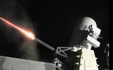 [ẢNH] Hệ thống phòng không Mỹ khai hỏa đỏ rực đánh chặn rocket tại Iraq