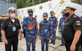 [ẢNH] Chiến hạm Việt Nam vượt qua đội Trung Quốc tại Army Games 2021