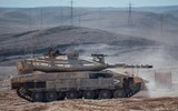 'Vua tăng' Merkava IV Israel bất ngờ nã đạn vào Syria