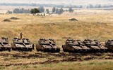 'Vua tăng' Merkava IV Israel bất ngờ nã đạn vào Syria