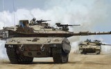 'Vua tăng' Merkava IV Israel bất ngờ nã đạn vào Syria