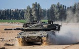 'Vua tăng' Merkava IV Israel bất ngờ nã đạn vào Syria