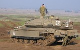 'Vua tăng' Merkava IV Israel bất ngờ nã đạn vào Syria