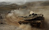 'Vua tăng' Merkava IV Israel bất ngờ nã đạn vào Syria