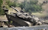 'Vua tăng' Merkava IV Israel bất ngờ nã đạn vào Syria