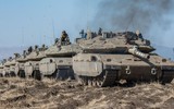 'Vua tăng' Merkava IV Israel bất ngờ nã đạn vào Syria