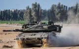 'Vua tăng' Merkava IV Israel bất ngờ nã đạn vào Syria