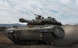 'Vua tăng' Merkava IV Israel bất ngờ nã đạn vào Syria