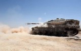 'Vua tăng' Merkava IV Israel bất ngờ nã đạn vào Syria