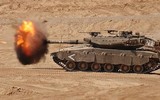 'Vua tăng' Merkava IV Israel bất ngờ nã đạn vào Syria