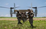 'Ưng biển' MV-22 Osprey được Mỹ huy động để trục vớt F-35C tại biển Đông