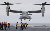 'Ưng biển' MV-22 Osprey được Mỹ huy động để trục vớt F-35C tại biển Đông