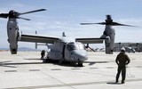 'Ưng biển' MV-22 Osprey được Mỹ huy động để trục vớt F-35C tại biển Đông