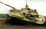 'Độc bản' xe tăng T-80UM2 của Nga bị bắn cháy tại Ukraine?