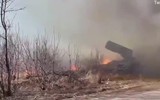 'Hỏa thần nhiệt áp' TOS-1A khai hỏa dữ dội bẻ gãy sức kháng cự tại Mariupol